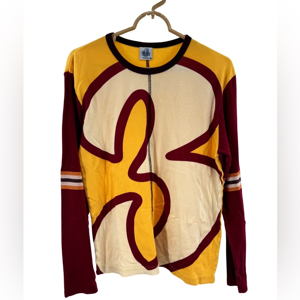 Vintage Itsus International cotton Canada Long Sleeve Shirt M graphic casual